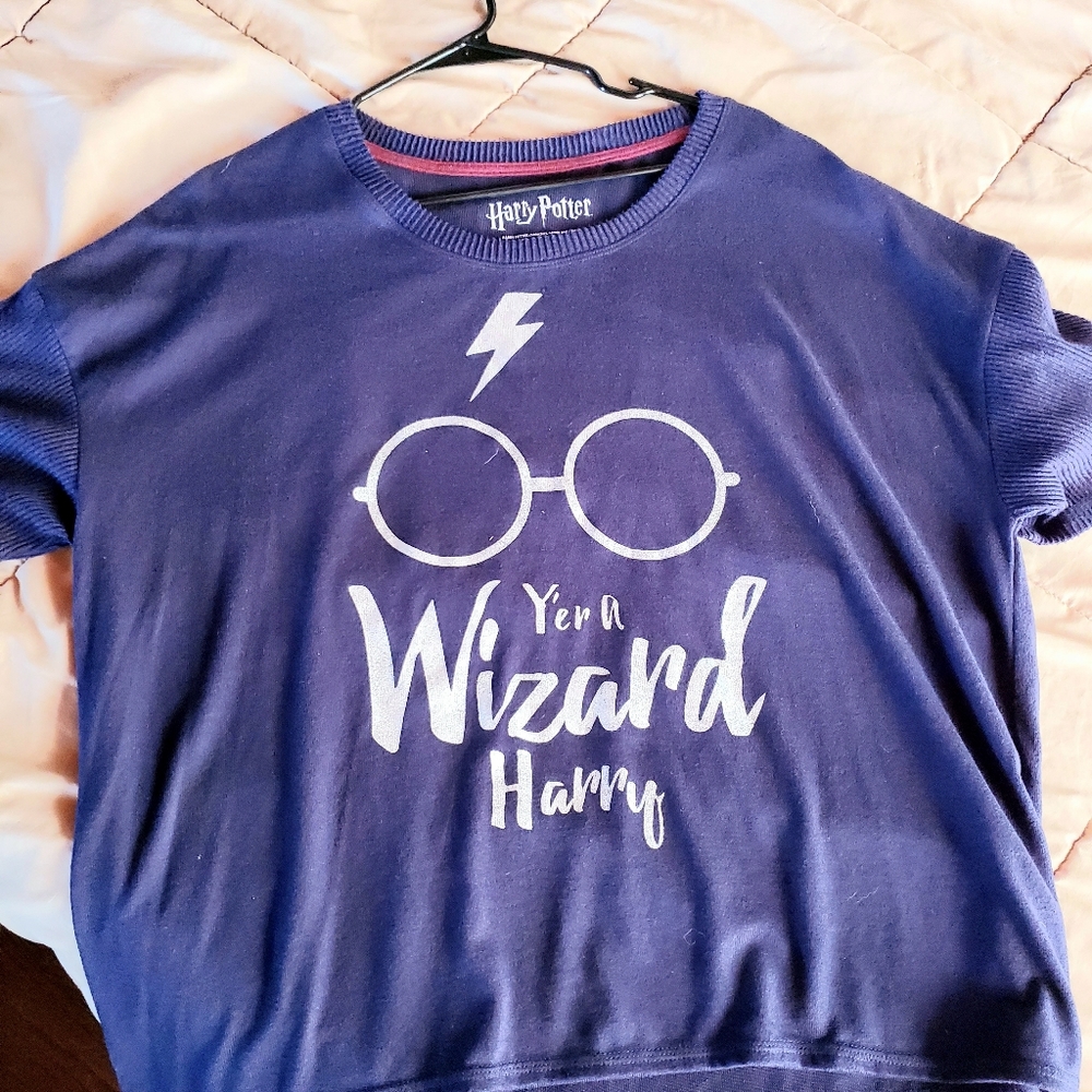 Ladies pajama top Harry Potter p plus size XL